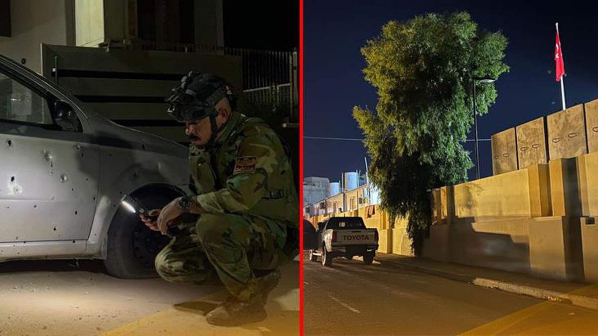 Türkiye\'nin Musul Başkonsolosluğu yakınına roketli saldırı düzenlendi