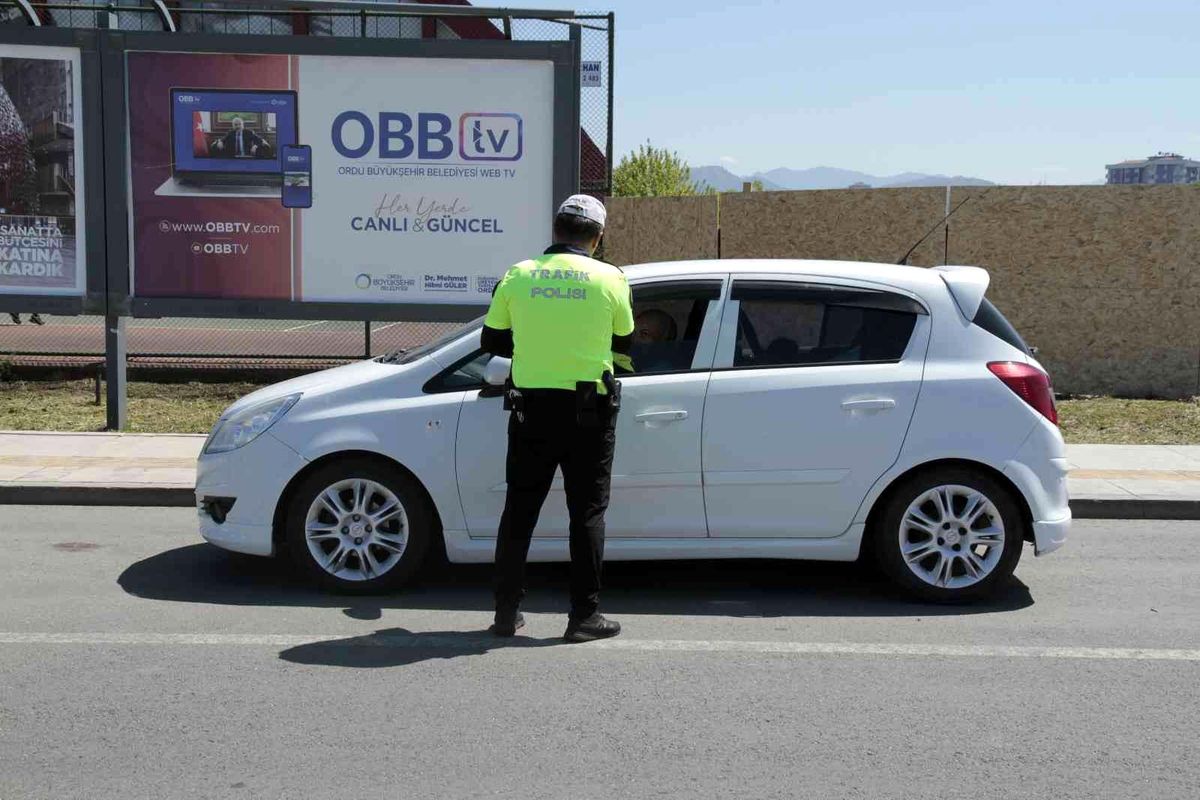 Ordu\'da bir haftada 11 bin 615 araç denetlendi