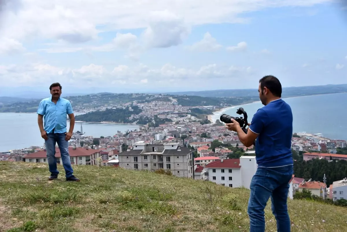 Sinoplu sanatçı Cemil Kaya\'nın "Çangal Dağı" klibi Sinop\'ta çekiliyor