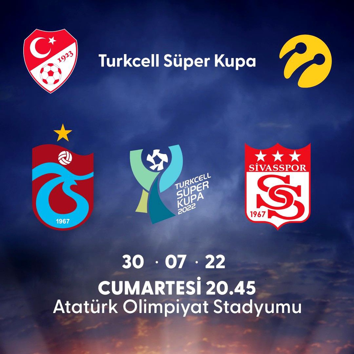 Turkcell Süper Kupa\'da maçın oyuncusu BiP ile seçilecek