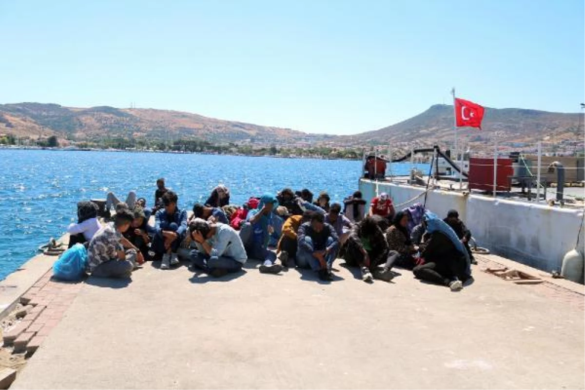 Yunanistan\'ın geri ittiği 39 kaçak göçmen kurtarıldı