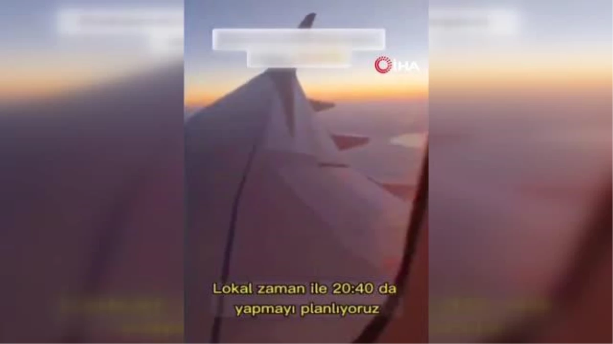 Adana uçuşunda kaptan pilottan yolcuları gülümseten anons