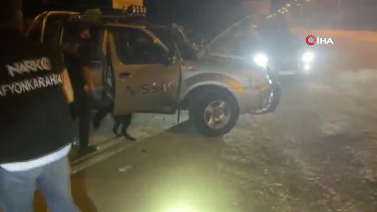Afyonkarahisar polisinden yılın en büyük uyuşturucu operasyonu