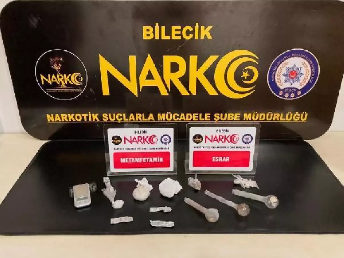 Bilecik'te uyuşturucu operasyonuna 2 tutuklama