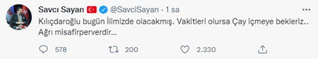 Kılıçdaroğlu'nun Ağrı ziyareti öncesi ortaya atılan 'provokasyon' iddiasına yanıt Savcı Sayan'dan geldi: Çay içmeye bekleriz