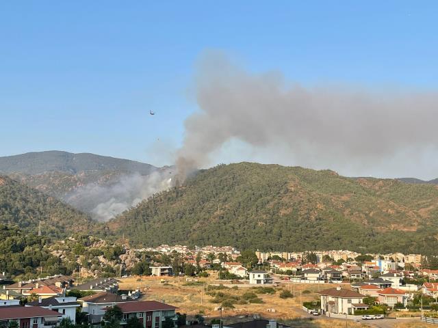 Marmaris'te orman yangını (2) Marmaris'te orman yangını (2)