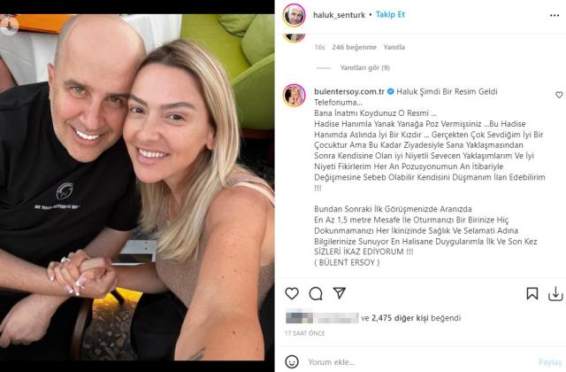 Menajerinin Hadise ile sarmaş dolaş poz verdiğini gören Bülent Ersoy, çileden çıktı: Sizleri ikaz ediyorum Menajerinin Hadise ile sarmaş dolaş poz verdiğini gören Bülent Ersoy, çileden çıktı: Sizleri ikaz ediyorum