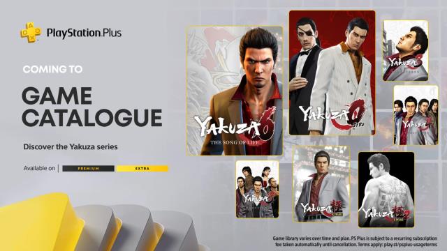PlayStation Plus'a bu ay 8 adet Yakuza oyunu geliyor