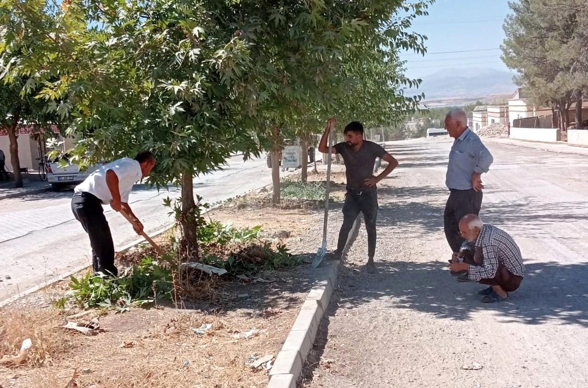 Samsat\'ta yaz temizliği başladı