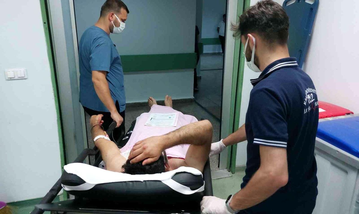 Samsun\'da bıçaklı saldırı: 1 yaralı