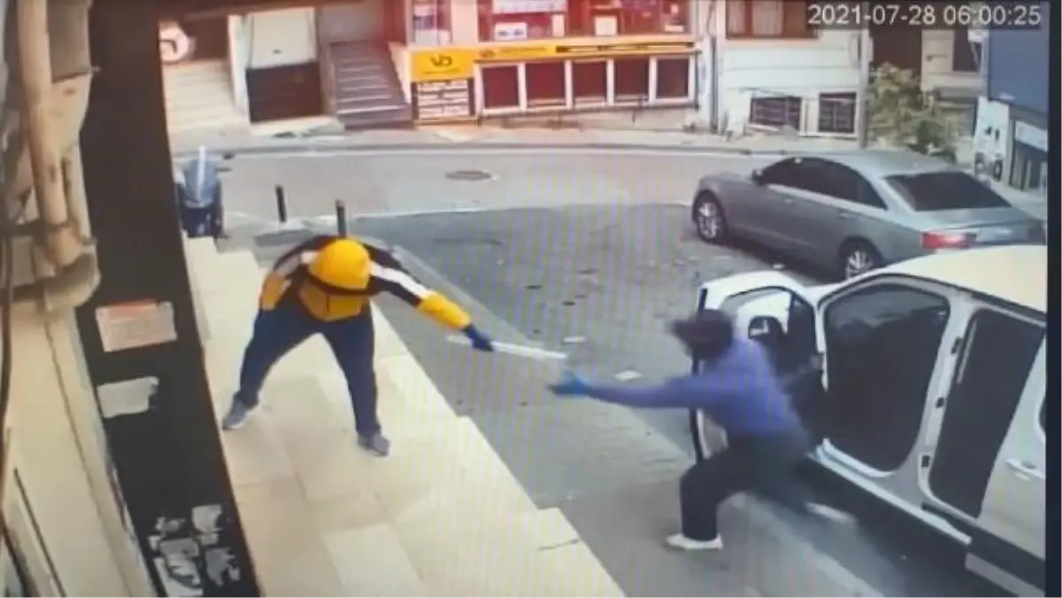 ŞİŞLİ'DE MAHALLELİ HIRSIZLARI SÜPÜRGEYLE KOVALADI