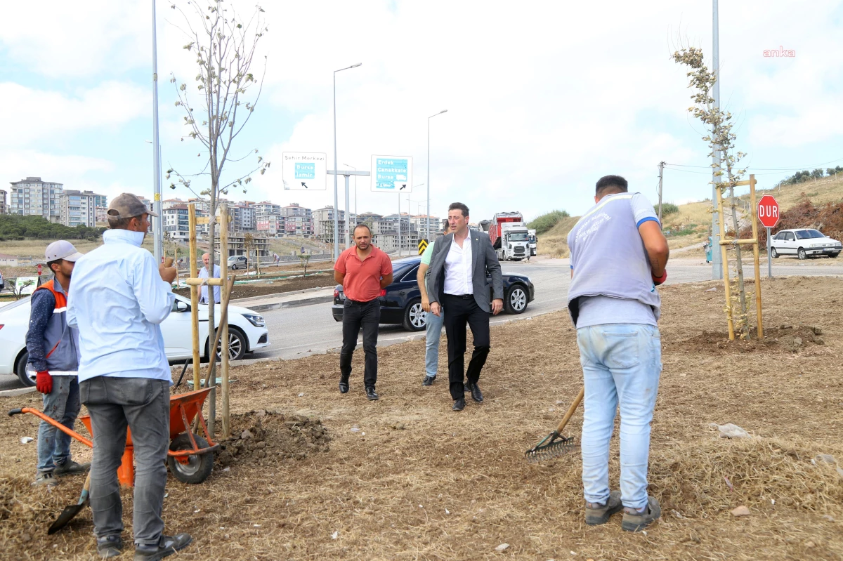 Bandırma Belediye Başkanı Tosun, Çalışmaları Yerinde İnceledi