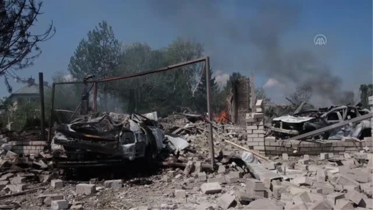 KRAMATORSK - Donetsk\'in Ukrayna hakimiyetindeki şehirleri saldırı altında
