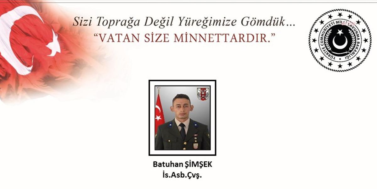 Msb Duyurdu: Pençe-Kilit Operasyon Bölgesinde 1 Asker Şehit