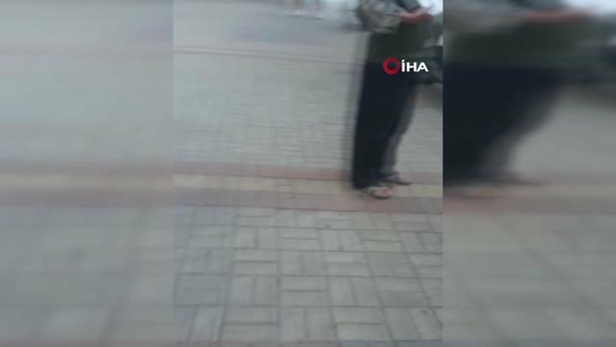 \'Sağır ve dilsiz\' notu ile dilenirken zabıtayı görünce dili çözüldü