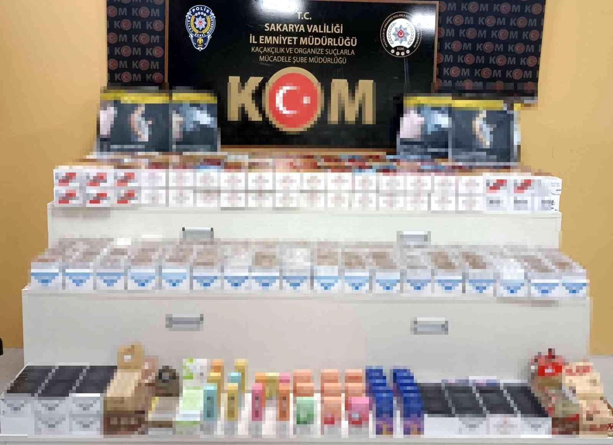 Sakarya\'da 27 bin 500 makaron ele geçirildi