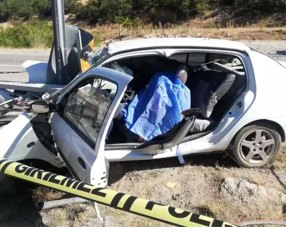 Emet'te trafik kazası: 1 ölü