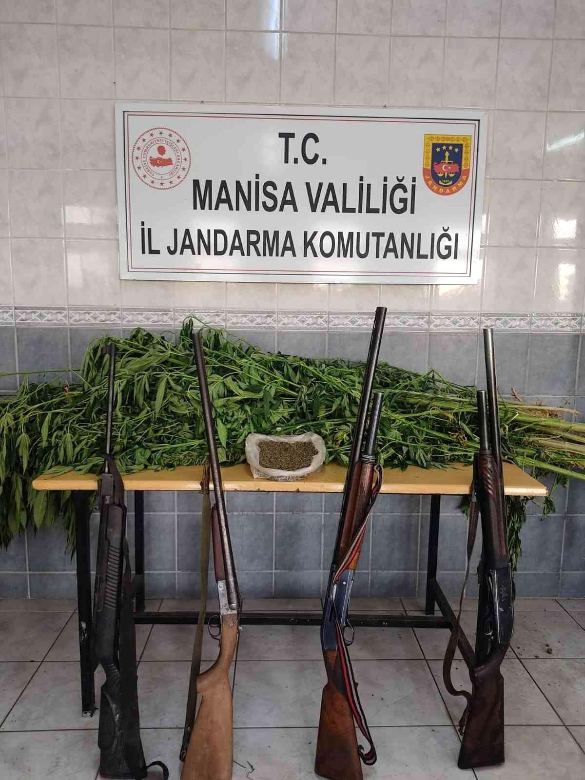 Esrar ve kenevirlerin ele geçirildiği bağ evinin sahibi aranıyor