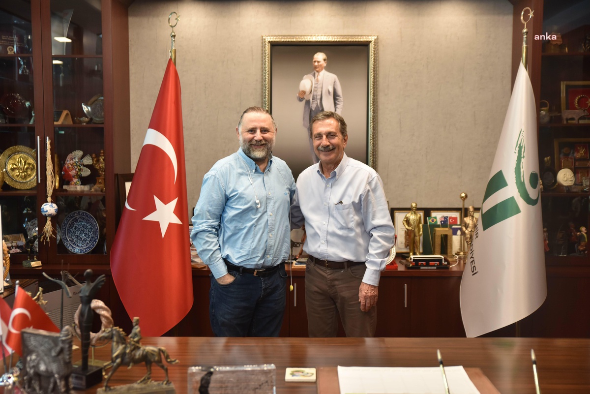 Gazeteci Güntöre\'den Başkan Ataç\'a Ziyaret