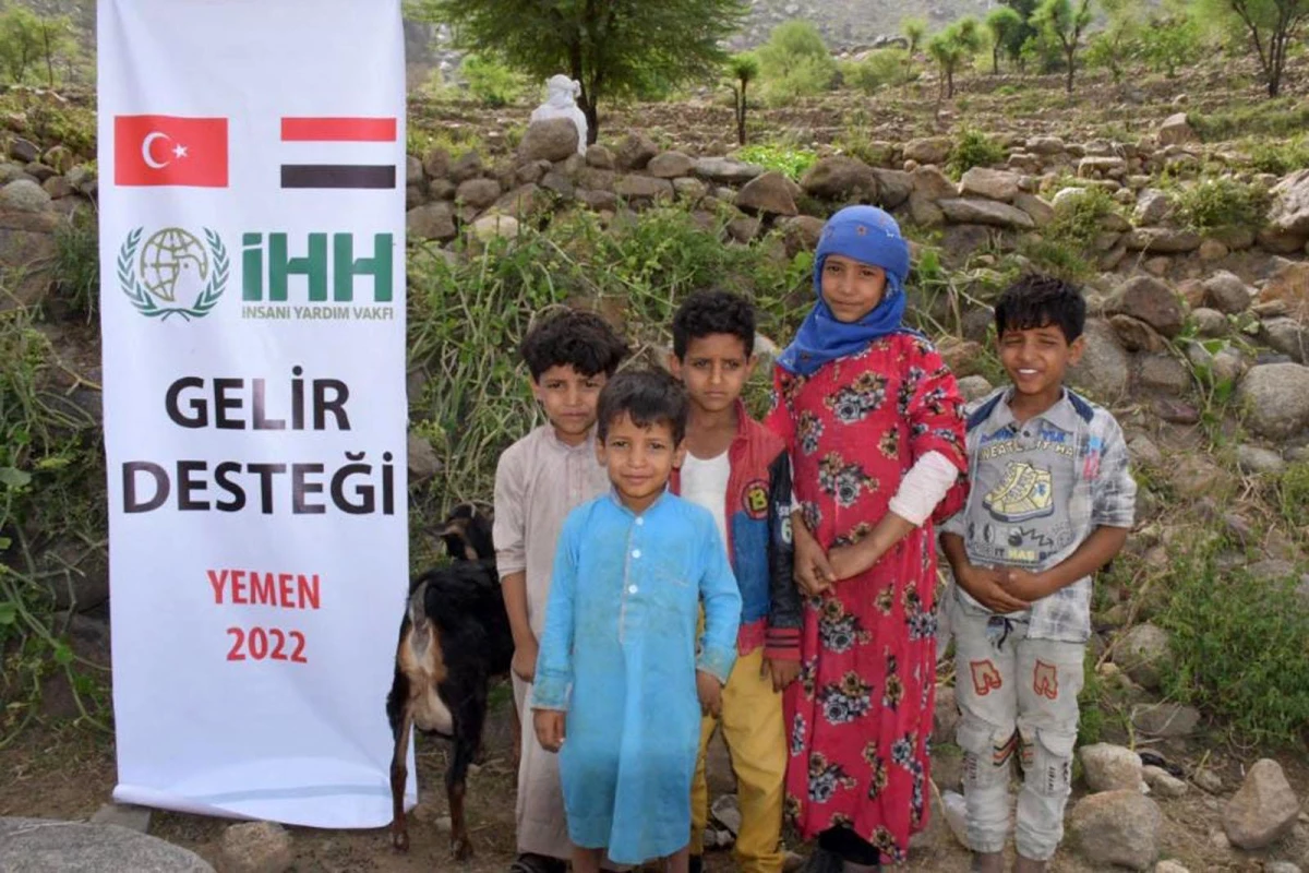 İHH 2022 yılında 161 bin 185 Yemenliye yardım götürdü