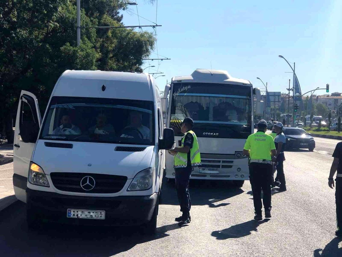 Malatya\'da toplu taşımada denetim
