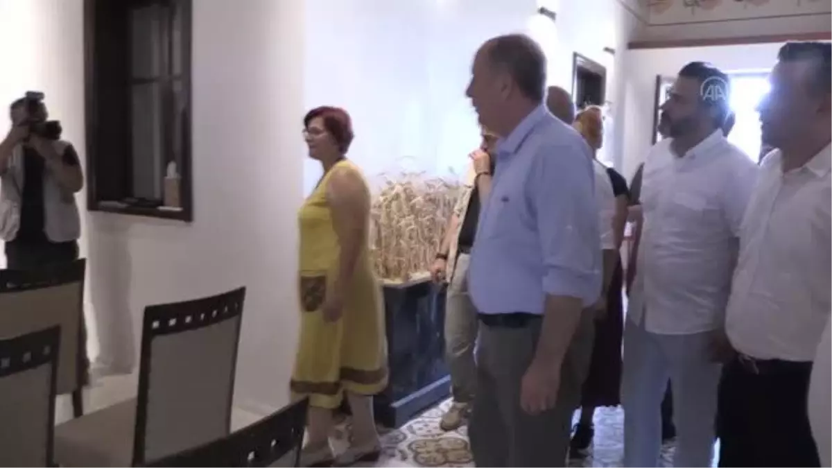 Memleket Partisi Genel Başkanı İnce, Mersin'de temaslarda bulundu