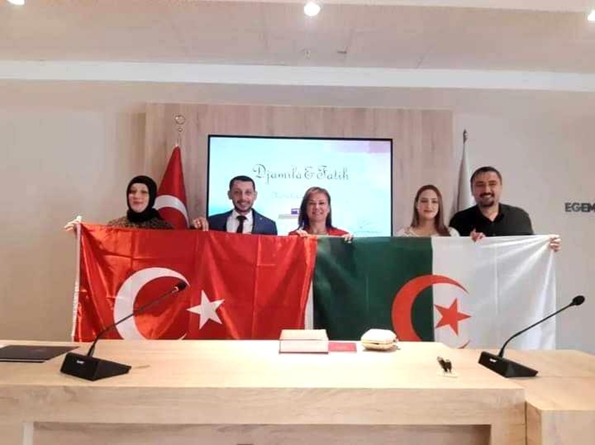 Cezayirli gelin Karabük\'te evlendi