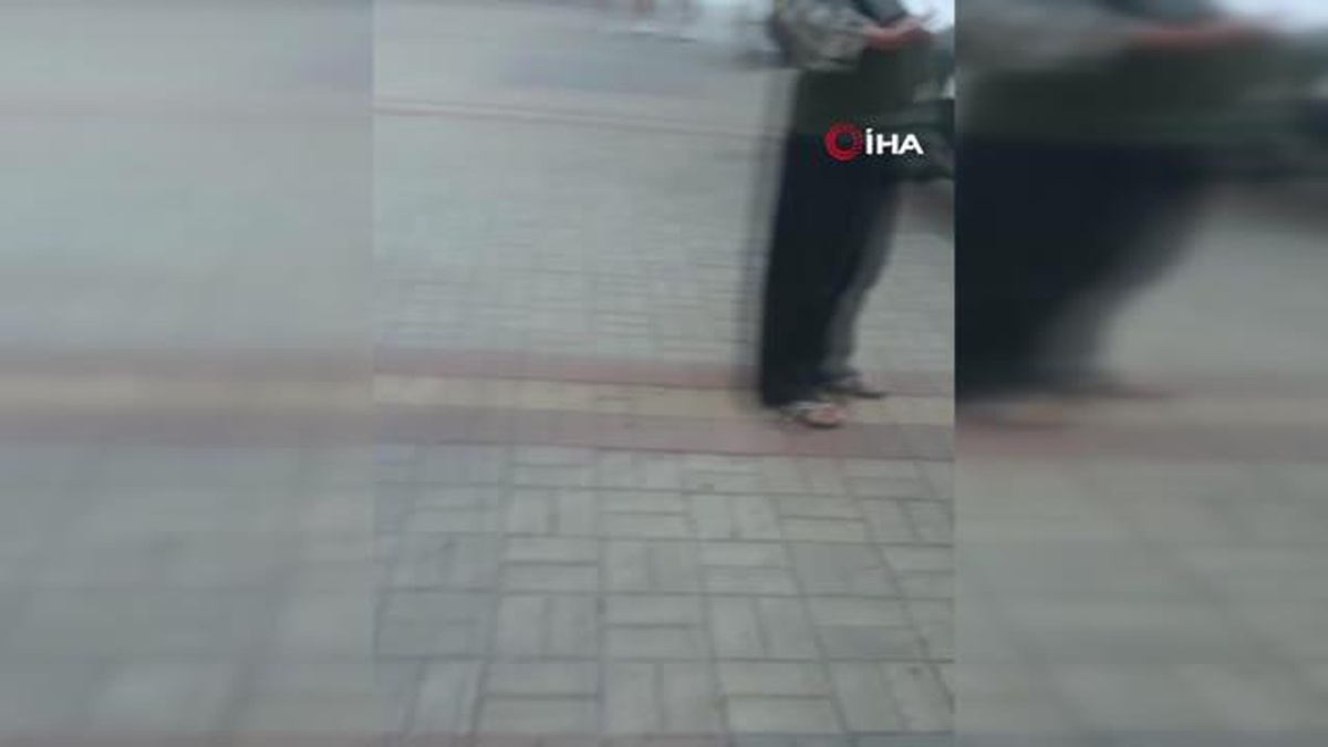 \'Sağır ve dilsiz\' notu ile dilenirken zabıtayı görünce dili çözüldü
