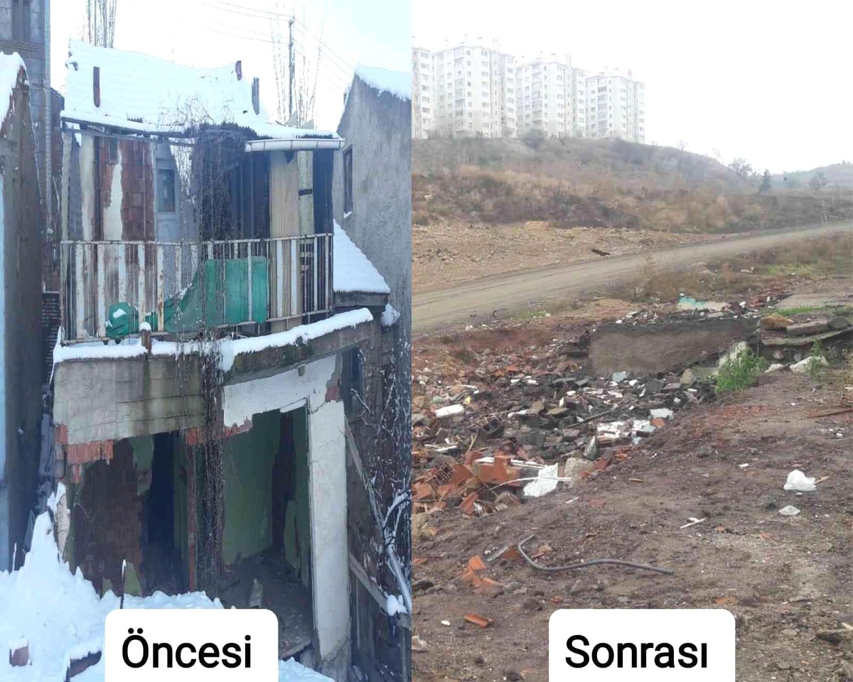 Son 4 yılda bin 468 metruk bina temizlendi