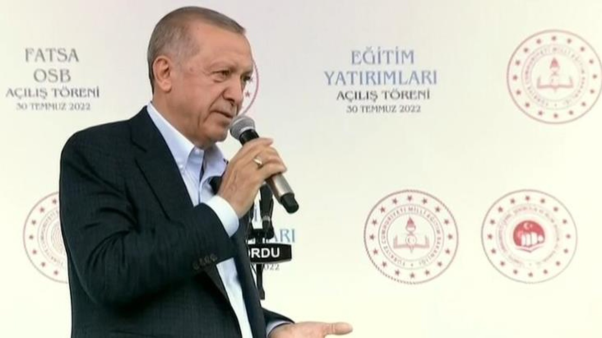 Ordu\'da konuşma yapan Erdoğan: Bu yıl için fındık alım fiyatı 54 lira olacak
