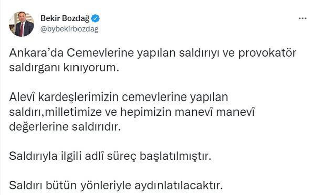 Ankara\'da 3 ayrı Cemevine saldıran şüpheli yakalandı; saldırı anı kamerada (3)