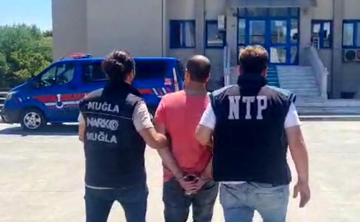 Dalaman\'da narkotik operasyonunda 1 tutuklama