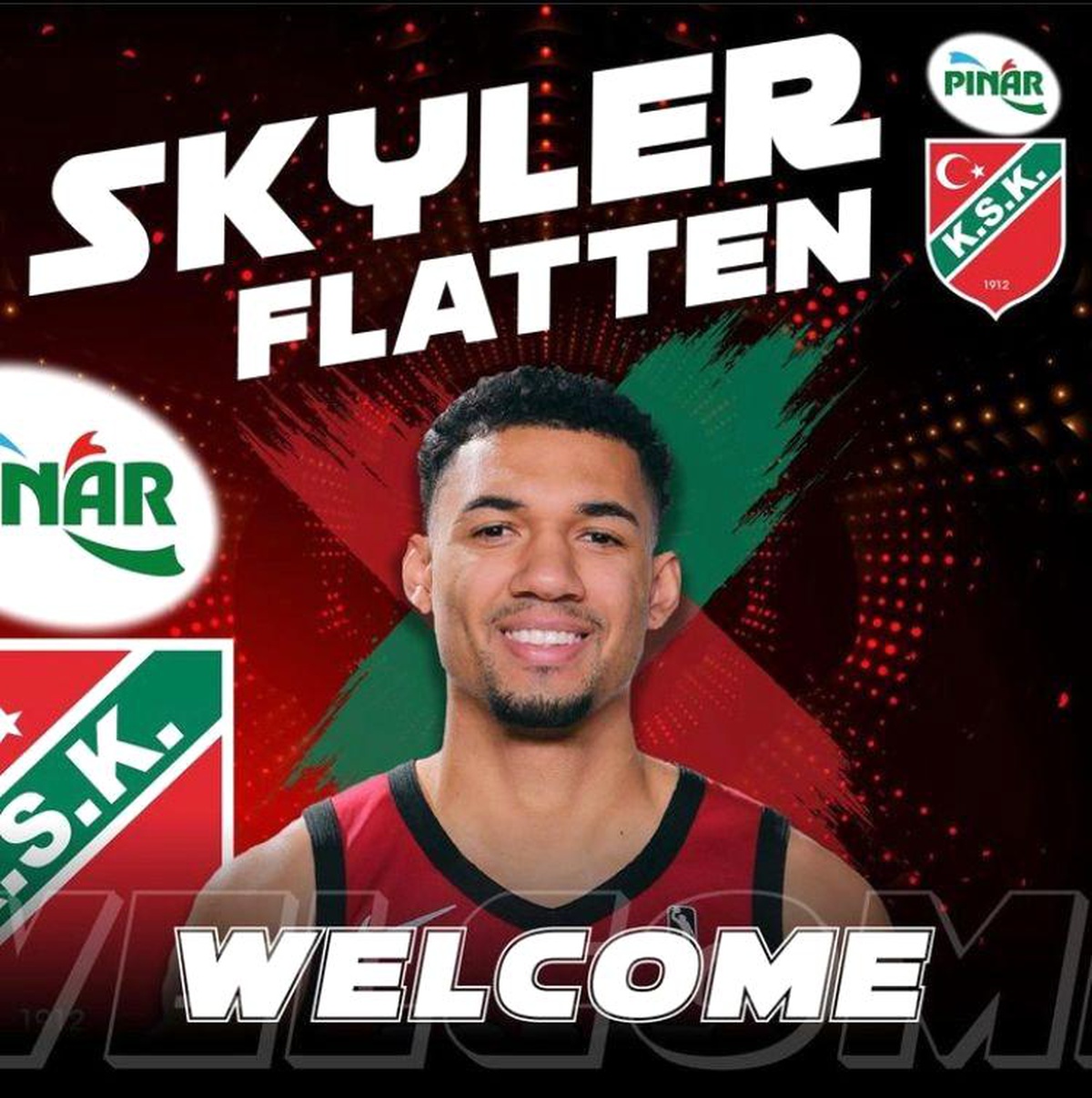 Pınar Karşıyaka, Skyler Flatten\'i renklerine bağladı