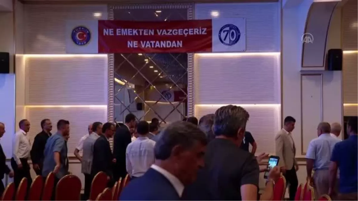 TÜRKİŞ Başkanı Atalay: 'Ne emekten vazgeçeriz ne vatandan'