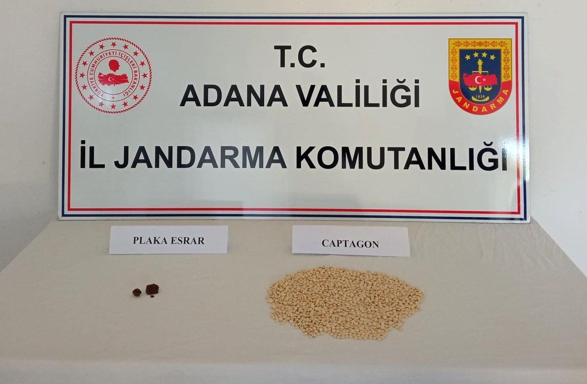 Adana\'da uyuşturucu hap operasyonu
