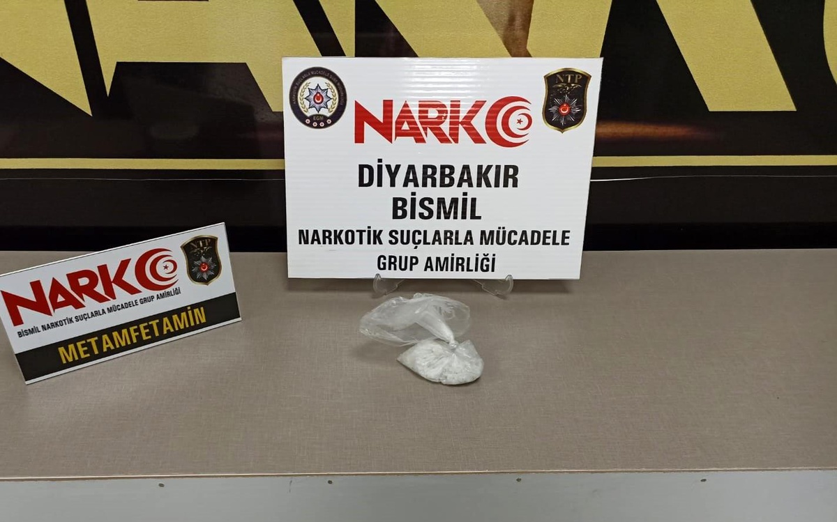 Diyarbakır\'da narkotik uygulaması: 1 tutuklanma