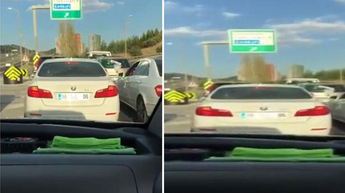 Ankara\'da ambulansa yol vermeyen düğün konvoyunda yer alan 9 sürücüye ceza yağdı