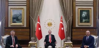 Cumhurbaşkanı Erdoğan, Bulgaristan Hak ve Özgürlükler Hareketi Partisi Genel Başkanı Karadayı'yı kabul etti