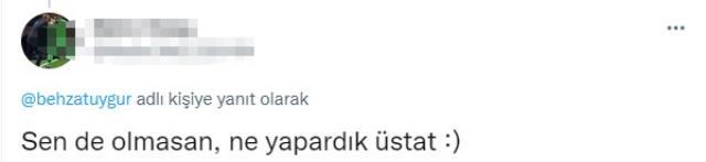 Galatasaray taraftarlığıyla bilinen usta tiyatrocu Behzay Uygur'dan, ünlü spiker Ertem Şener'e olay gönderme