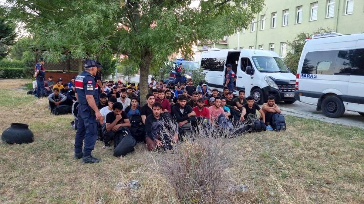 Kırklareli\'nde 88 kaçak göçmen yakalandı