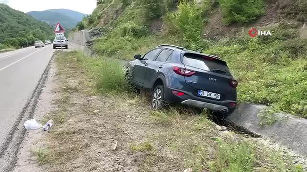 Sinop\'ta trafik kazası: 2 yaralı