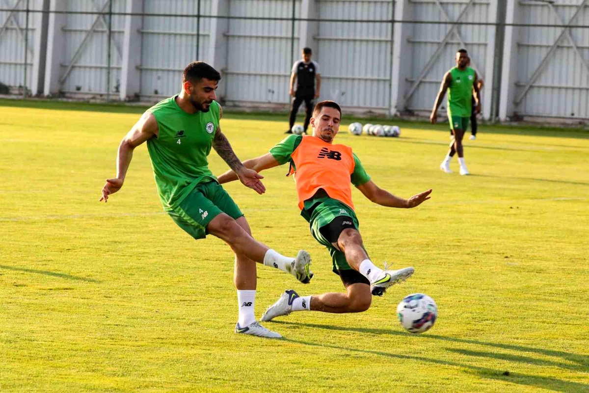 Konyaspor, Vaduz maçının hazırlıklarını sürdürdü