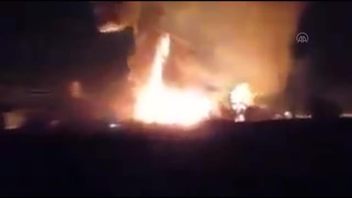 Libya\'da yakıt tankerinde çıkan yangın sonucu 7 kişi öldü