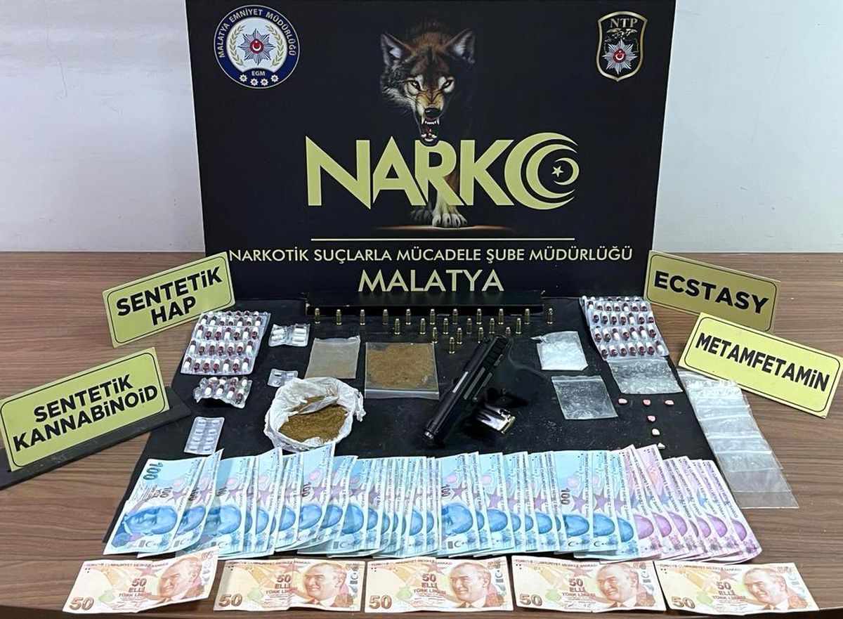 Malatya\'da uyuşturucudan: 1 tutuklama