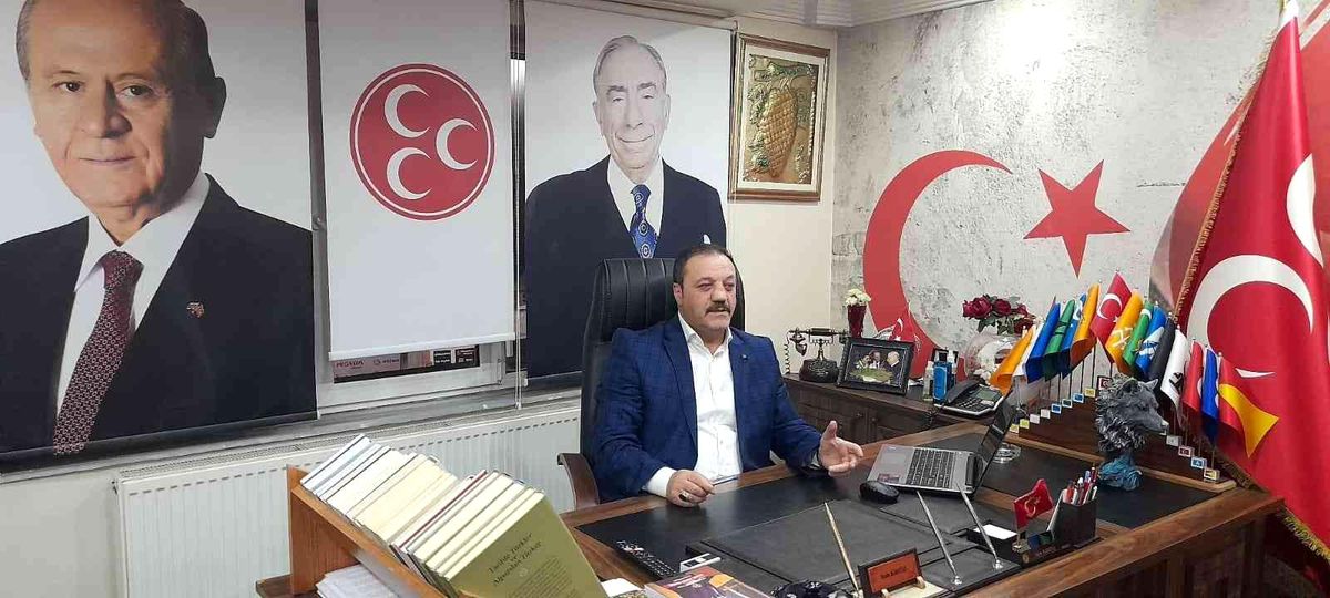 MHP Erzurum İl Başkanı Karataş, "CHP Lideri Kılıçdaroğlu şansını hiç zorlamasın! Erzurum\'dan ona ekmek çıkmaz"