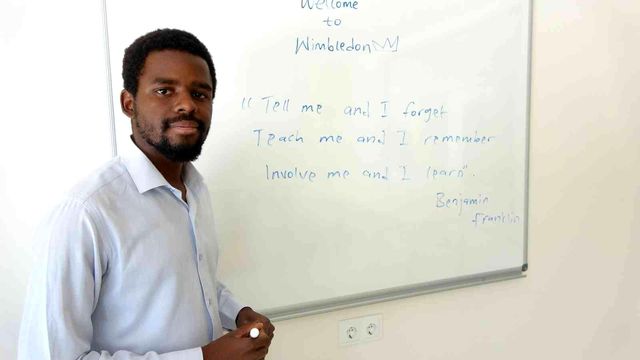 Elazığ haberleri | Nijerya'dan öğrenci olarak geldiği Elazığ'da kendi dil okulunu açtı