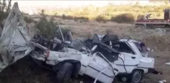 Şarampole yuvarlanan otomobildeki 2 kişi öldü