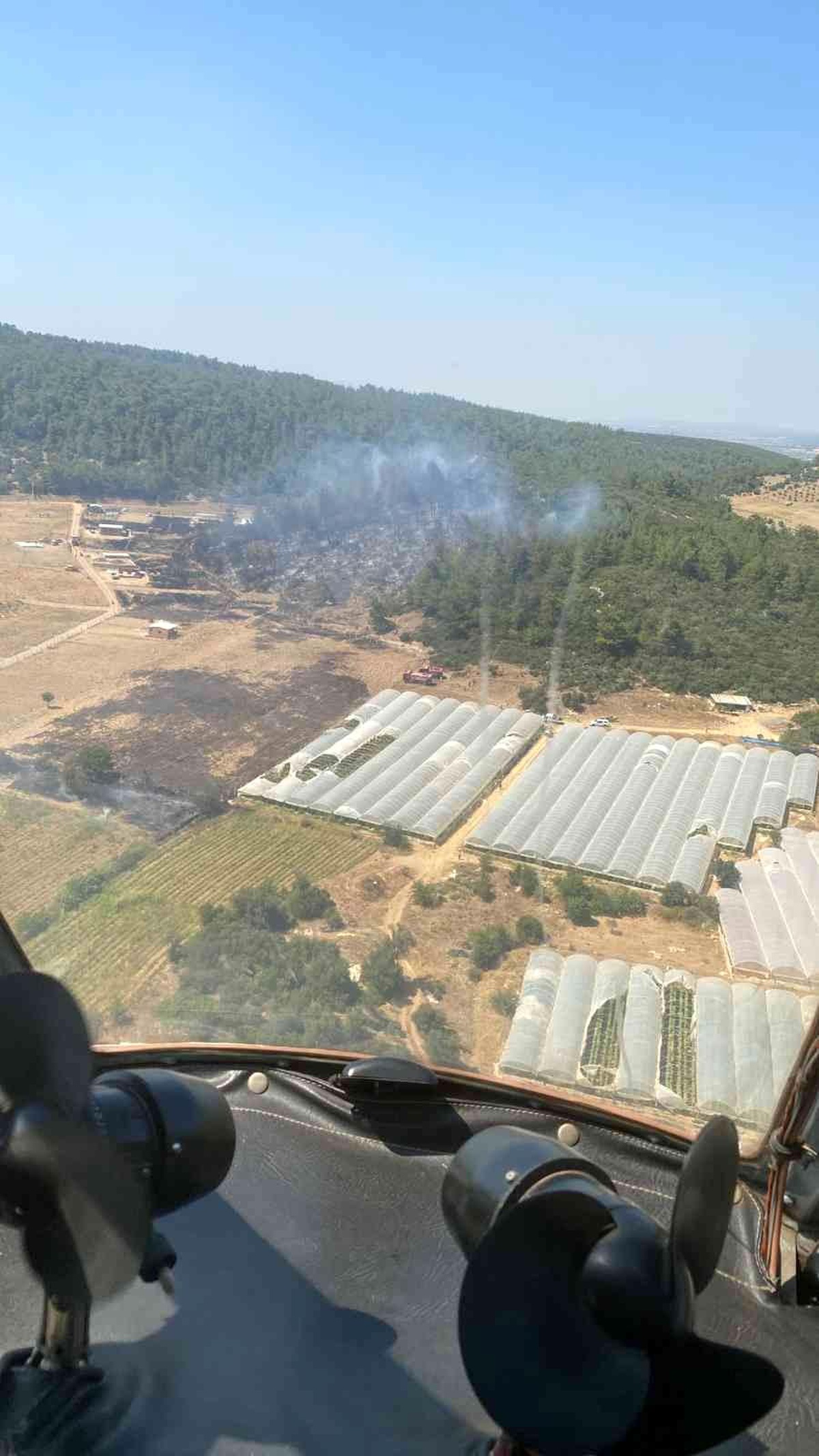 Sera yangınları kontrol altında