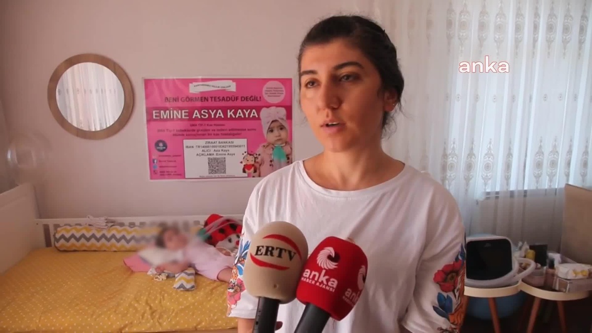 Sma Hastası Emine Asya\'nın Annesi Neslihan Kaya: "O İlaçtan Başka Çaremiz Yok Bizim"