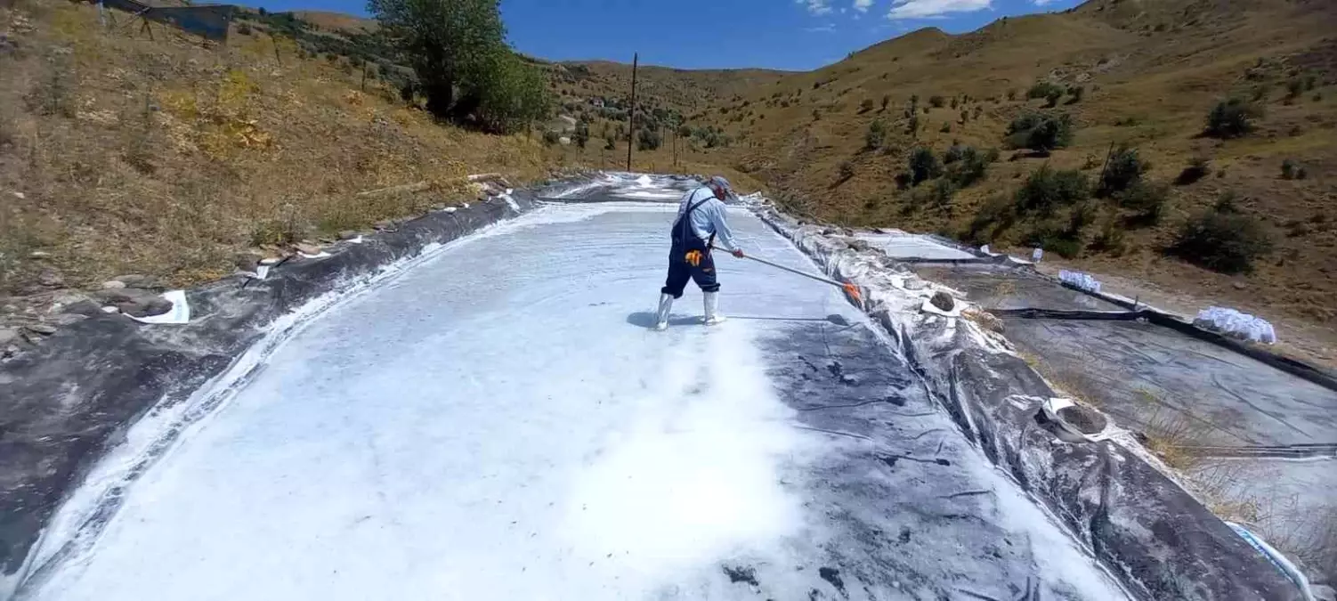 Tunceli\'nin kaynak tuzları Türkiye ve dünyada rağbet görüyor